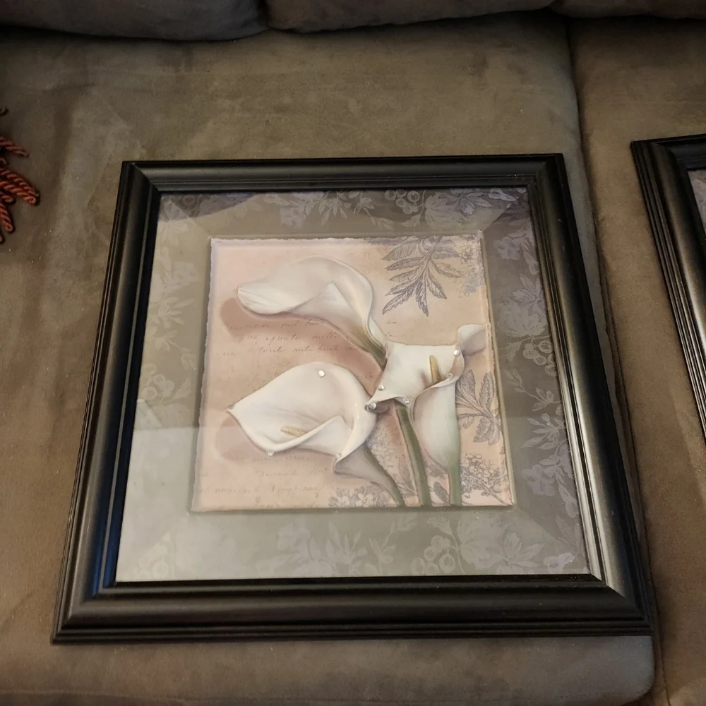 Lily Fair Framed Wall Art (Set of 2) - Picture 7 of 10